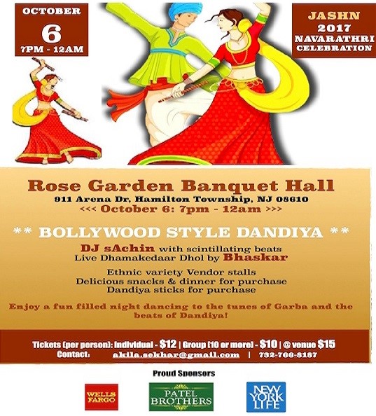 Jashn 2017 Navarathri Celebrations At Rose Garden Banquet Hall