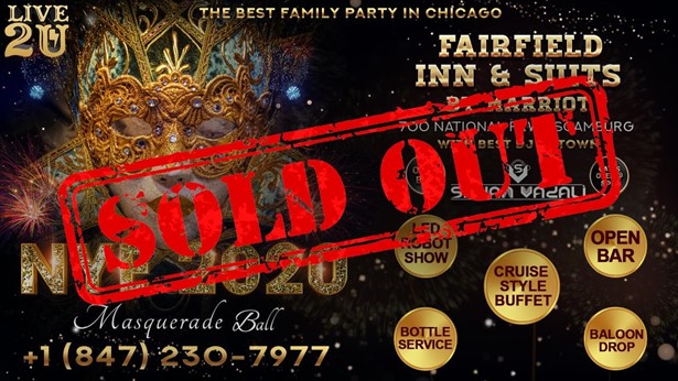 New Years Eve 2020 Rolling Meadows at the Meadows Club, Rolling Meadows, IL | Indian Event