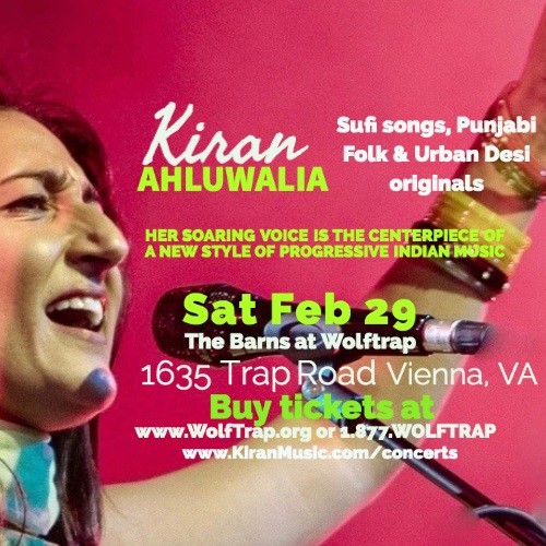 Kiran Ahluwalia In Concert With Sufi Songs Punjabi Folk And Urban