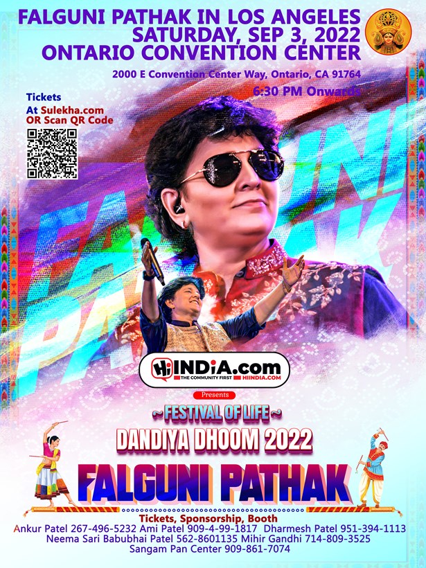 Falguni Pathak Live Dandiya - Los Angeles Area