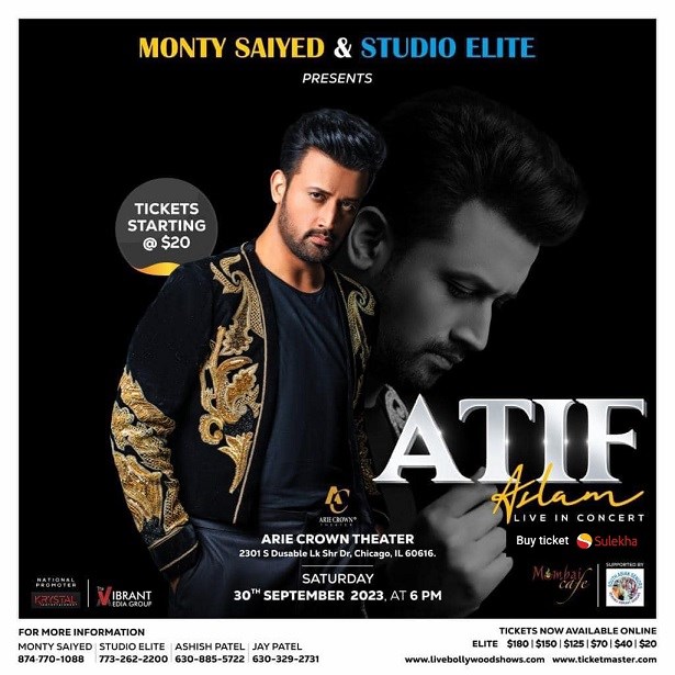 Atif Aslam Live Concert In Chicago