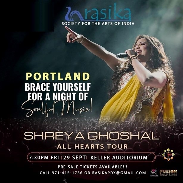 Shreya Ghoshal Live in Portland