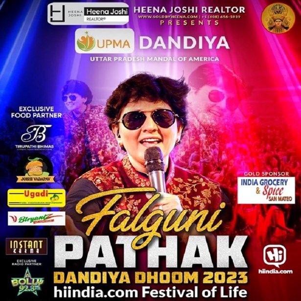 The Return of the Queen of Dandiya Falguni Pathak Comes to the USA and