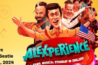 Alexander Babu Comedy Show Live in Seattle in Seattle, WA