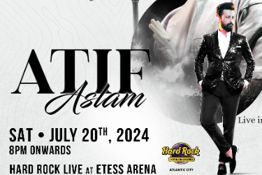 Atif Aslam - Live in New Jersey 2024 in Atlantic City, NJ