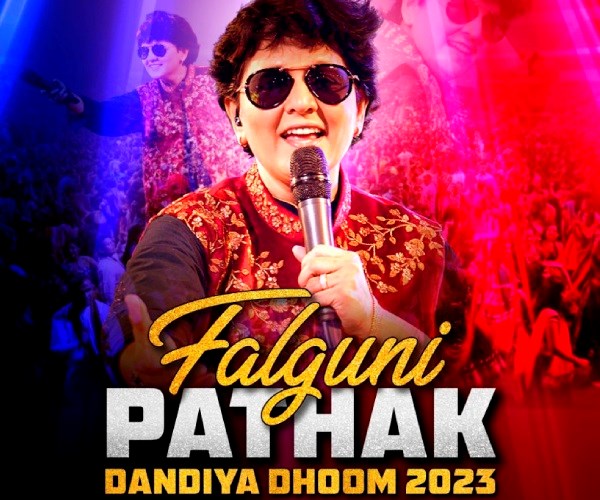 Falguni Pathak Dandiya Dhoom New Jersey on 22 Sep 2023 at Meadowlands