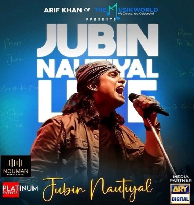 Jubin Nautiyal Live Concert in New Jersey 2024 at Hard Rock Live at