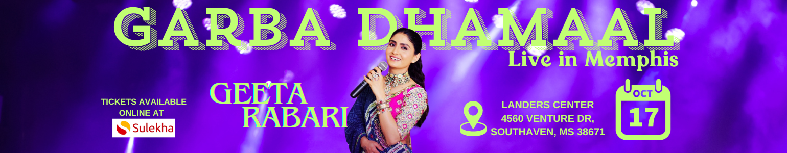 Garba Dhamaal 2024 - Geeta Rabari Live In Memphis