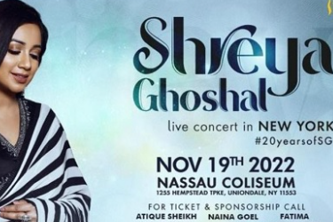 Shreya Ghoshal Live In New York - Nassau Coliseum in Uniondale, NY