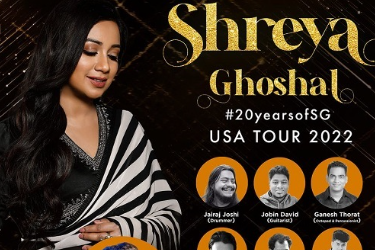Shreya Ghoshal Live In Washington Dc in Oakland, CA