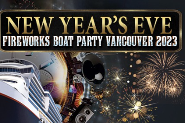 New Years Eve 2023 Fireworks Boat Party Vancouver at Burrard Queen ...