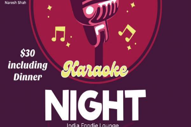 karaoke night AT India Foodie Lounge , IL at India Foodie Lounge ...