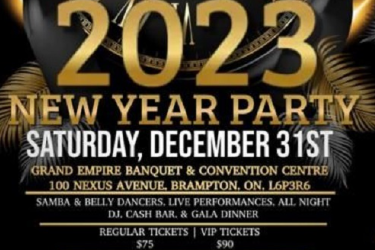 Spectrum Entertainment Presents - New Year Eve 2022 at Grand Empire Banquet And Convention