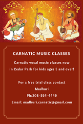 tamil carnatic music lessons phoenix